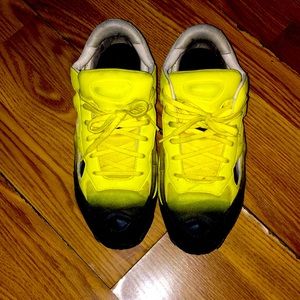 Raf Simons Ozweego Yellow and Black Sneakers